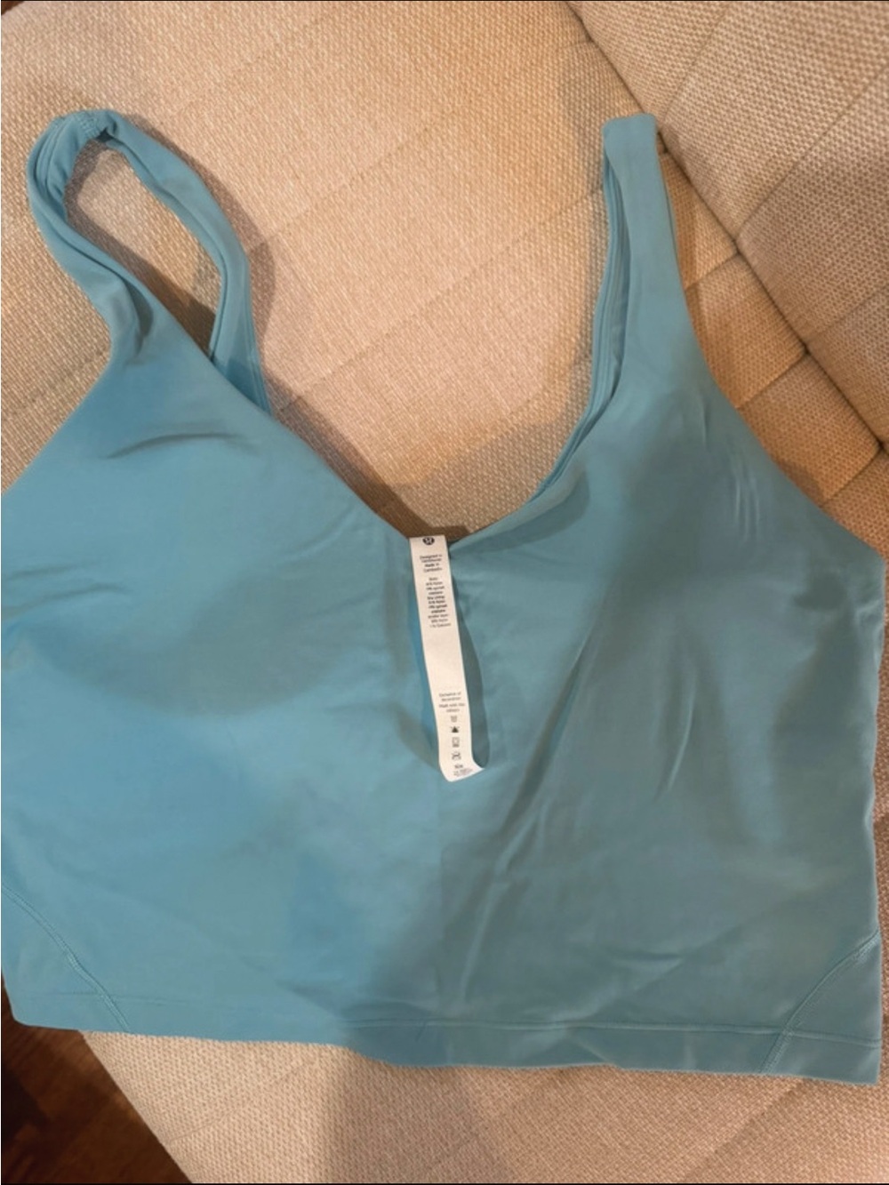 Lululemon Blue align Top - Picture 2 of 3